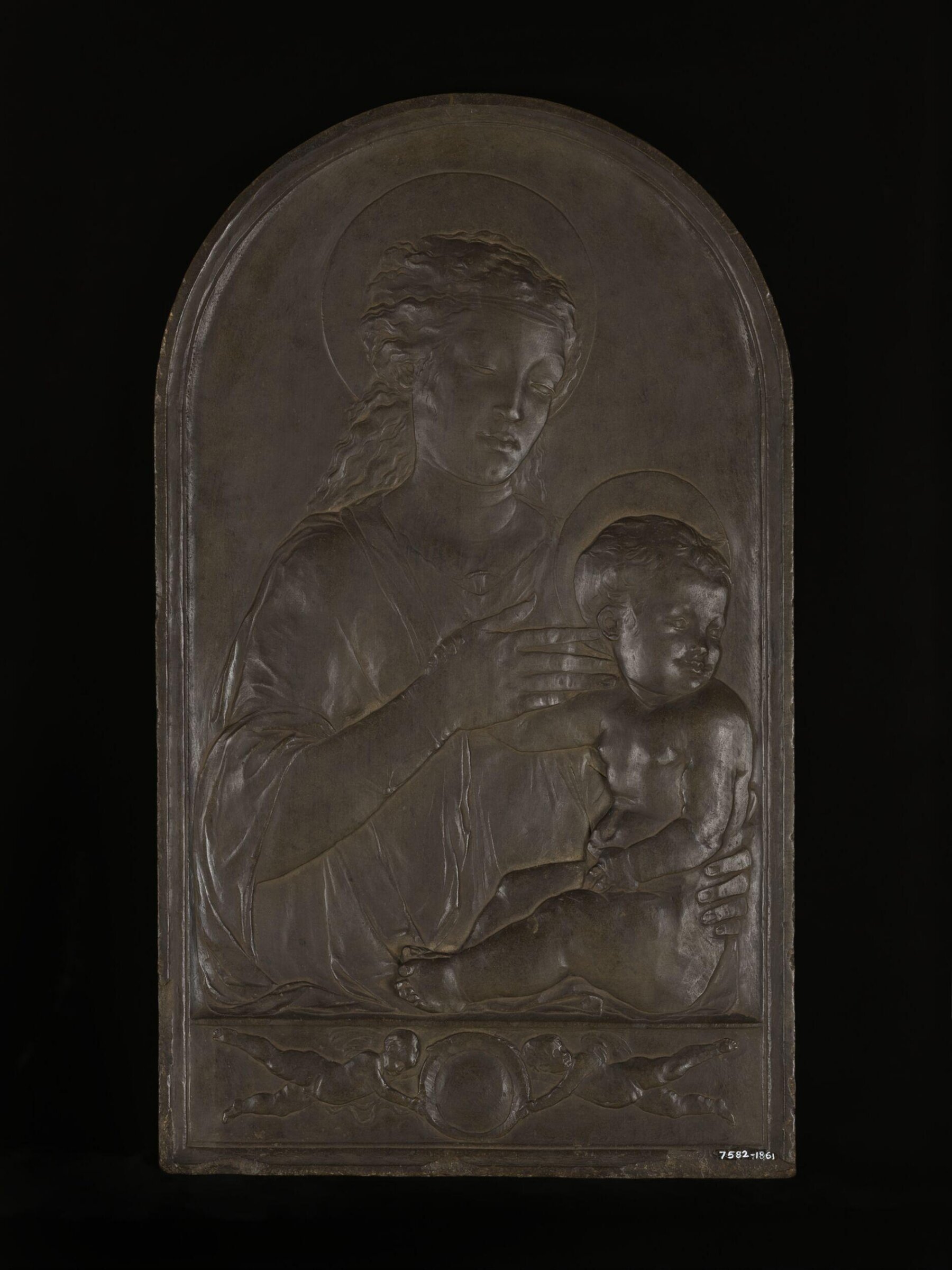 Virgin and Child, style of Desiderio da Settignano, ca. 1850 - 1857