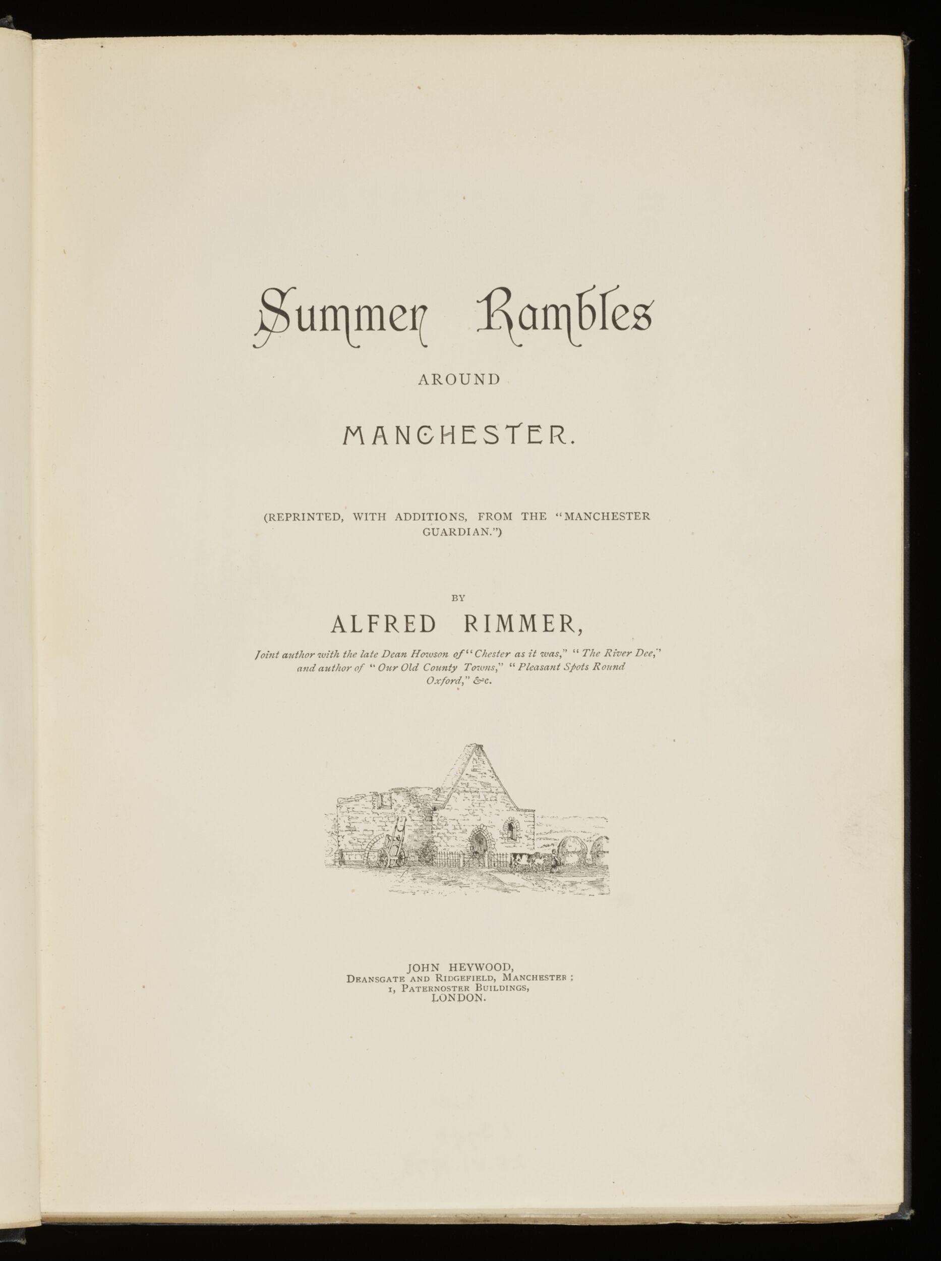 Summer rambles around Manchester