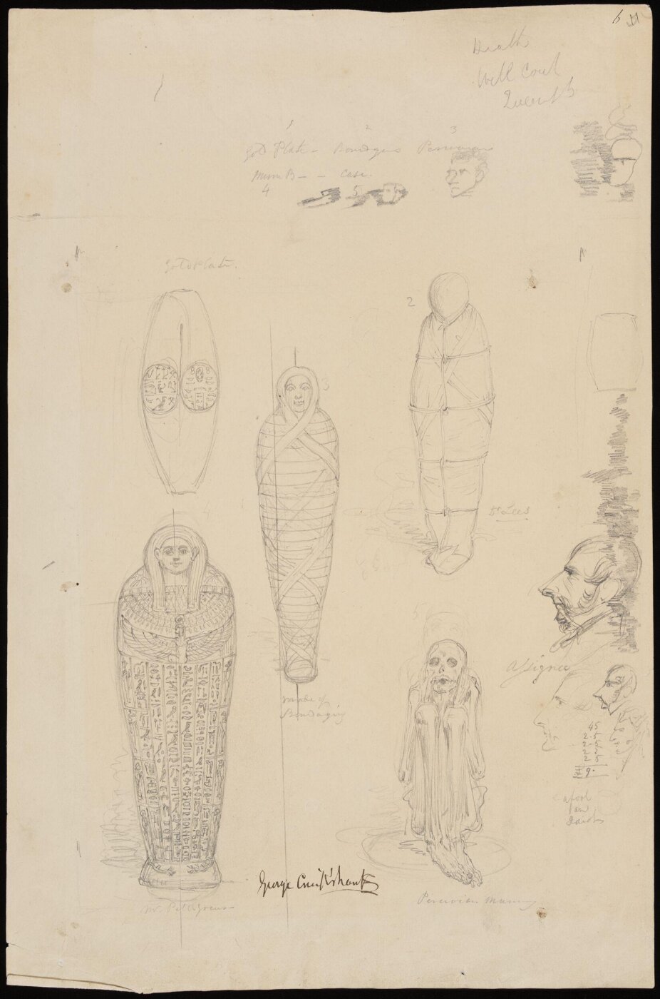 Cruikshank, George, A History of Egyptian Mummies