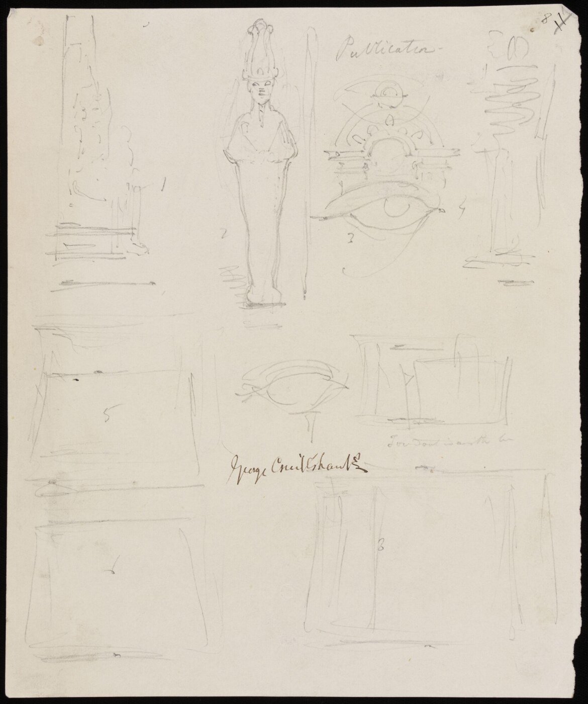 Cruikshank, George, A History of Egyptian Mummies
