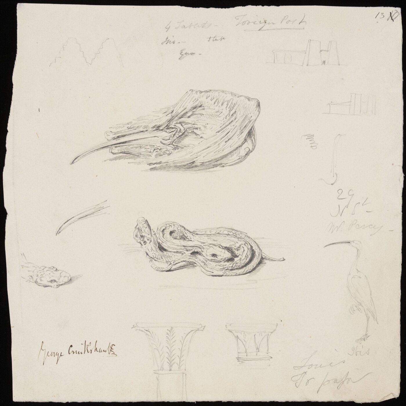 Cruikshank, George, A History of Egyptian Mummies