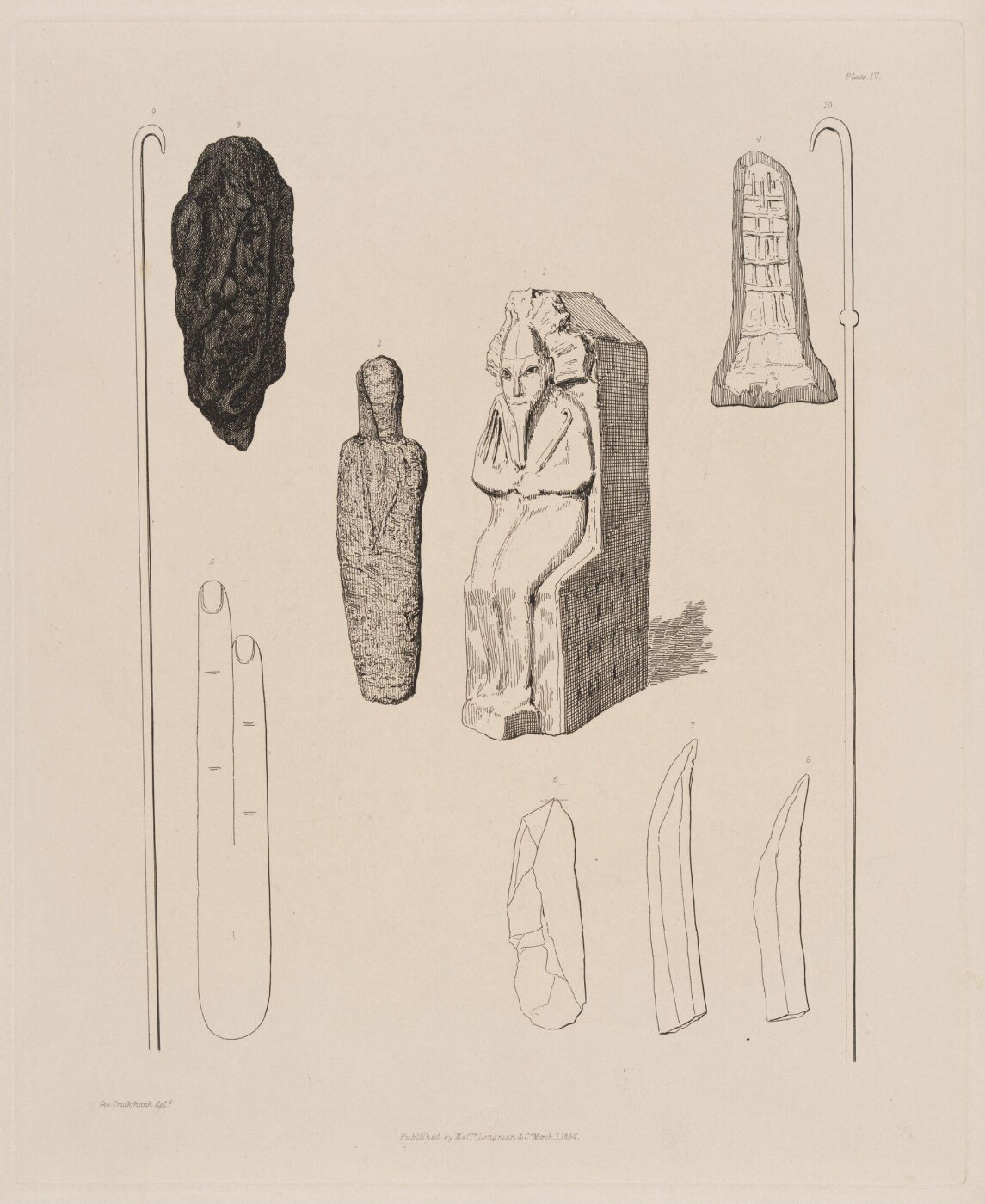 Cruikshank, George, A History of Egyptian Mummies