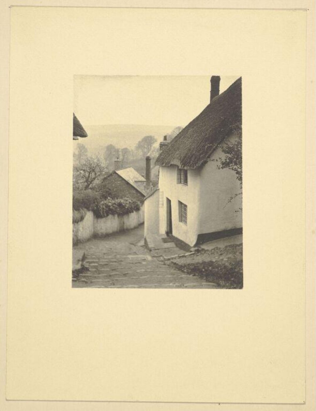 Warburg, Agnes Beatrice, Church steps, Minehead