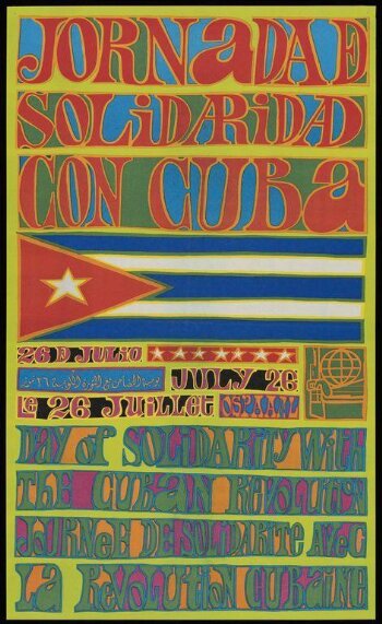 26th July Day of solidarity with the Cuban revolution