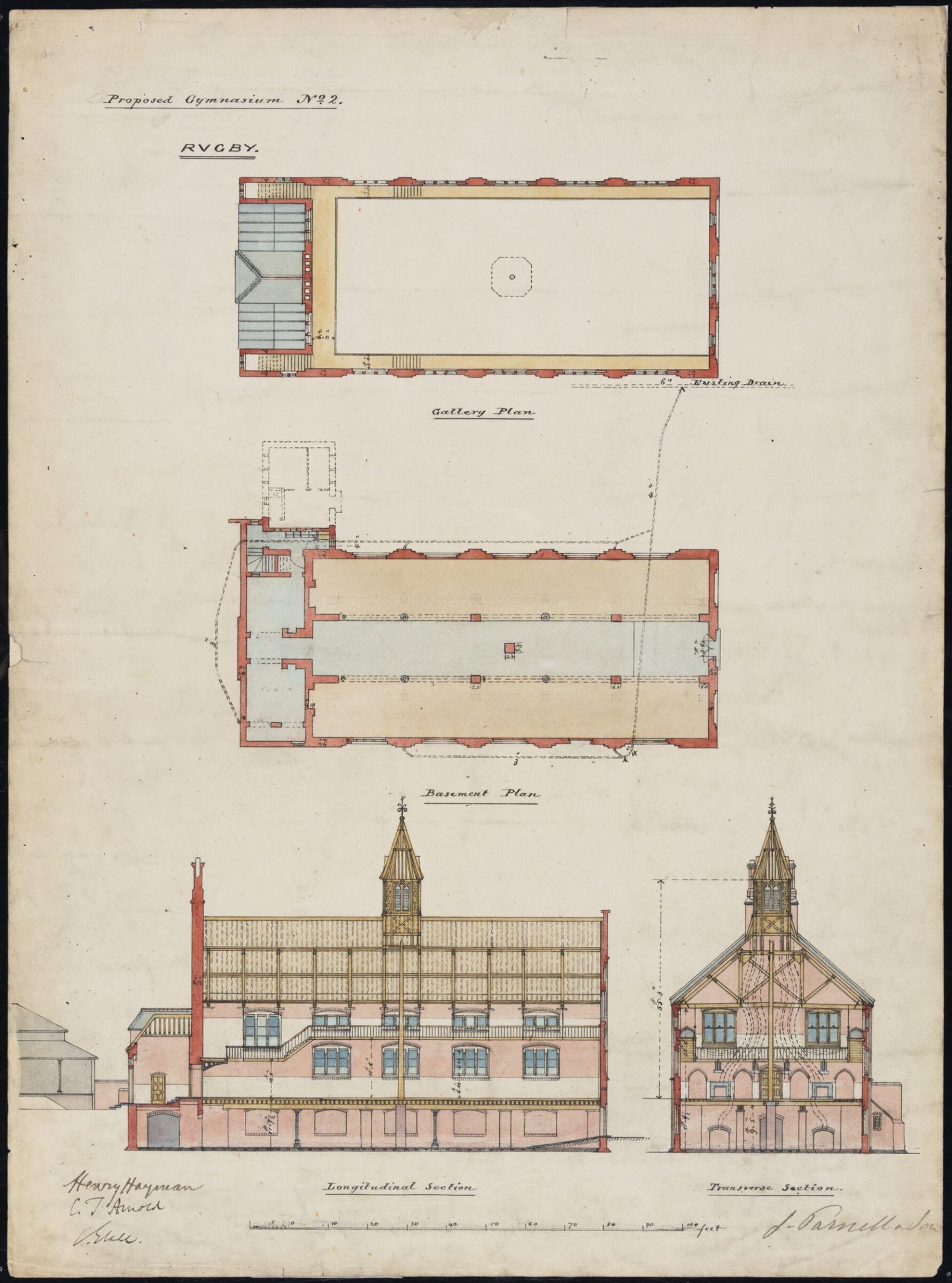 Drawing, William Butterfield