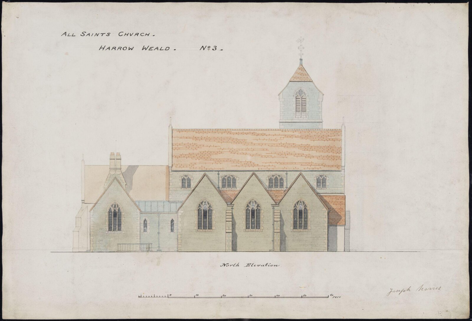 Drawing, William Butterfield
