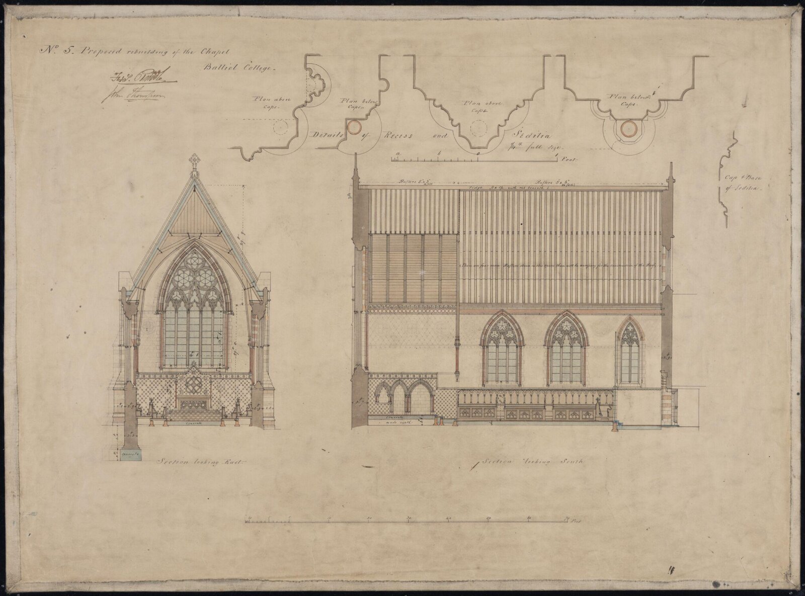 Drawing, William Butterfield