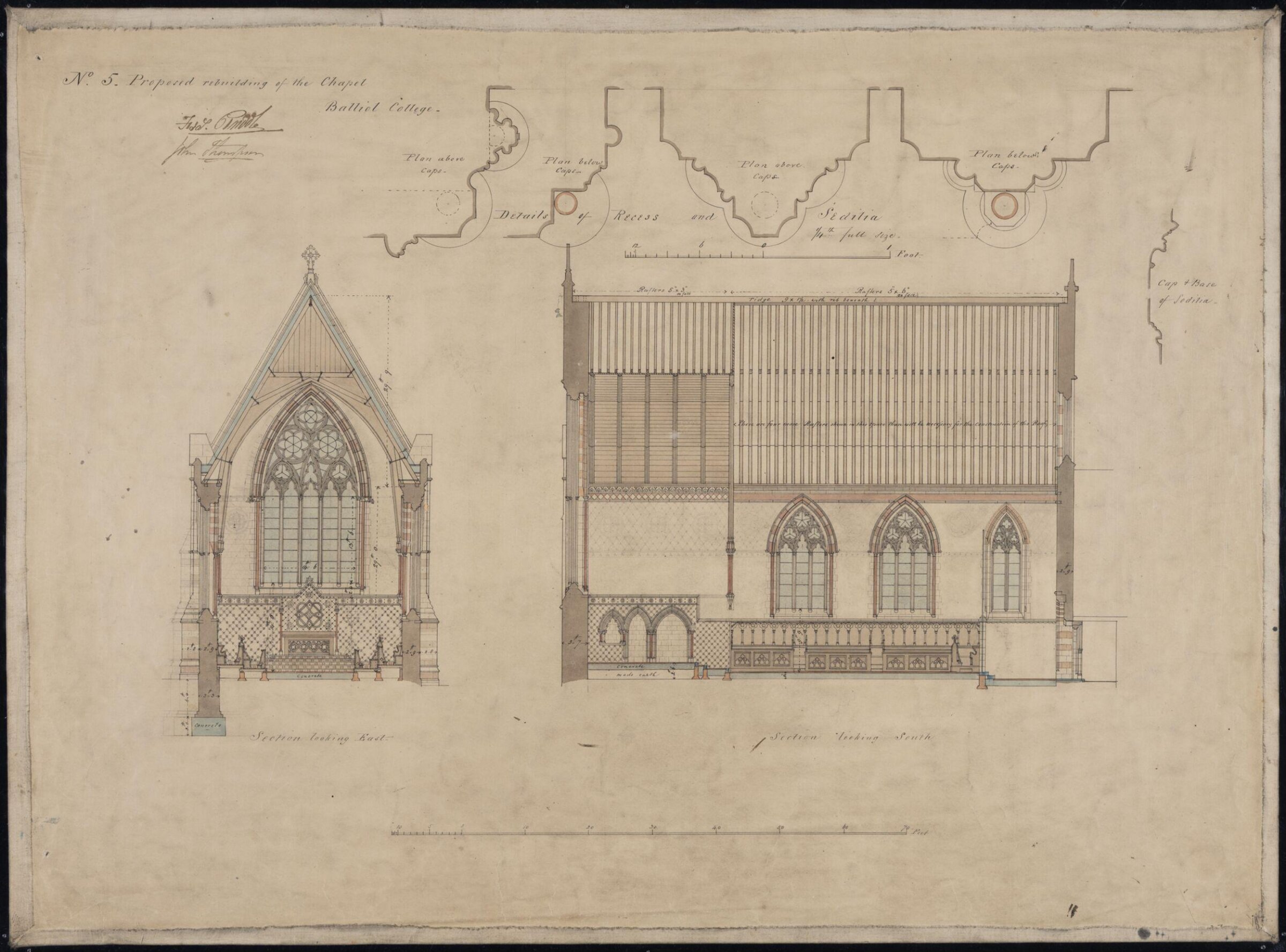 Drawing, William Butterfield