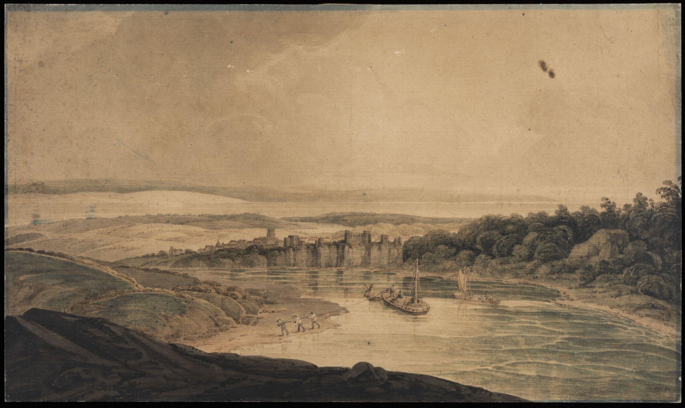 Chepstow Castle on the Wye, Monmouthshire, ca. 1800-50