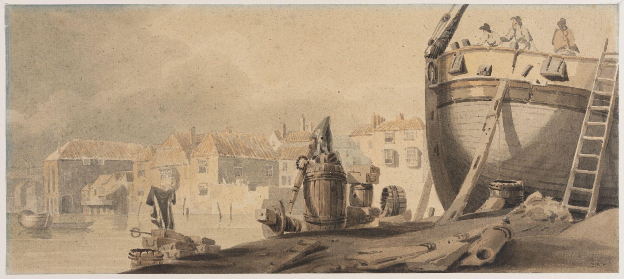 On the Thames, 19th century