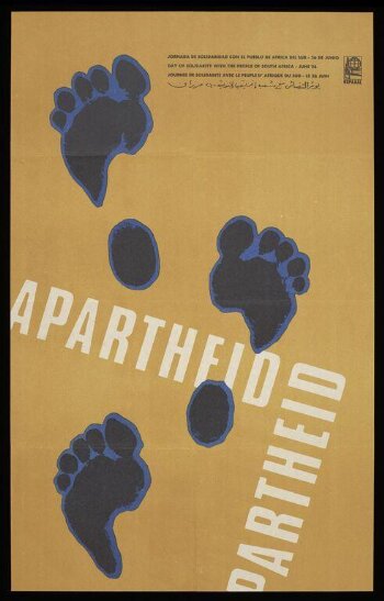 Apartheid OSPAAAL poster