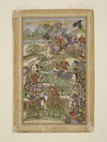 میوزیم کے کھلے ذخیرے سے «Battle of Sarnal in Gujarat» کی تصویر