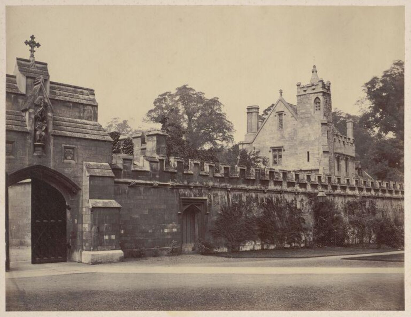 Fenton, Roger, Pugin Gateway, Magdalen College