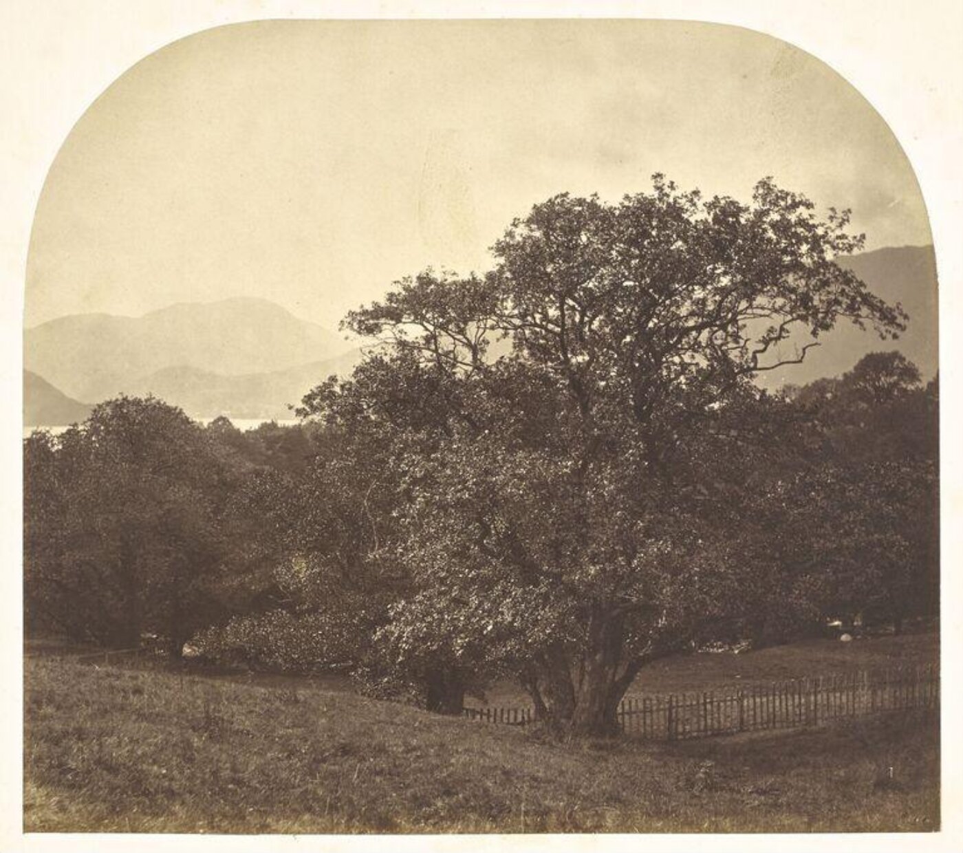 Roger Fenton, Distany View of Ullswater from Gowbarrow Park