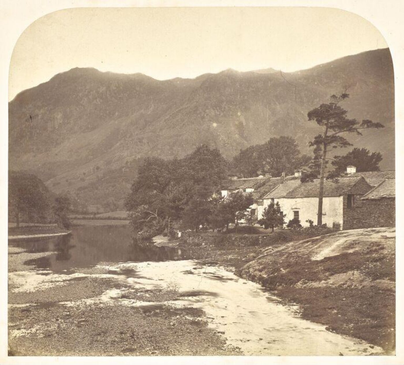 Roger Fenton, Grange the entrance to Borrowdale