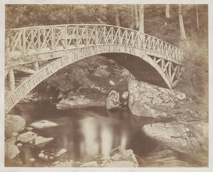 Bridge at Garravalt Falls top image