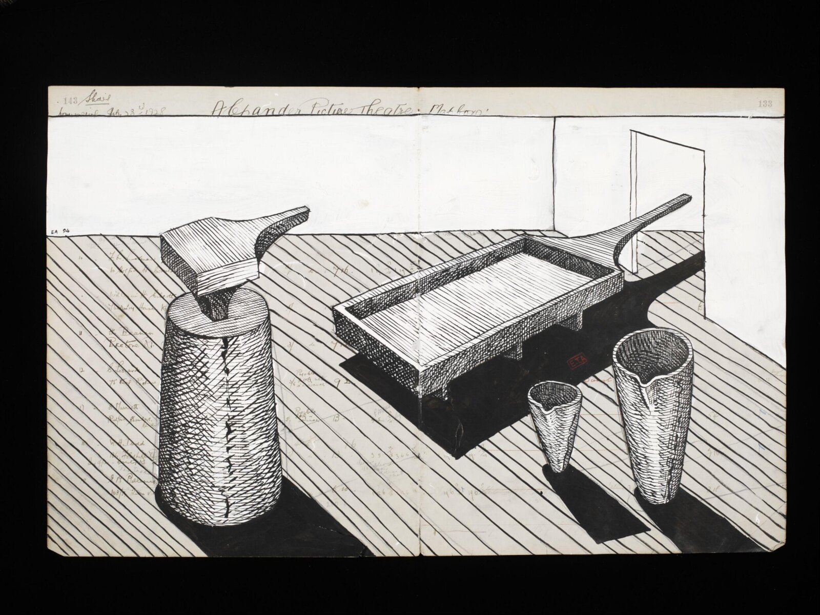 Drawing, Edward Allington