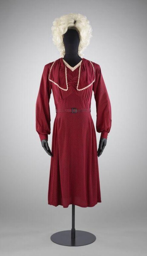 Costume worn by Paul O'Grady as Miss Hannigan