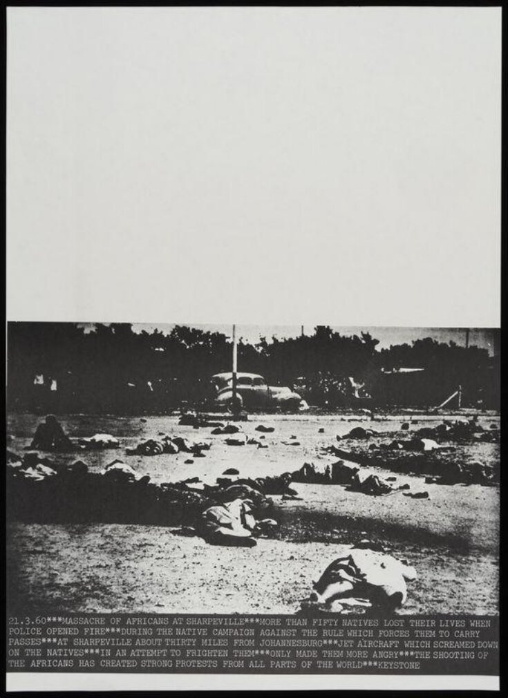 21.3.60. Massacre of Africans at Sharpeville top image