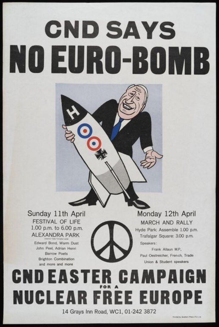 CND says No-Euro Bomb image