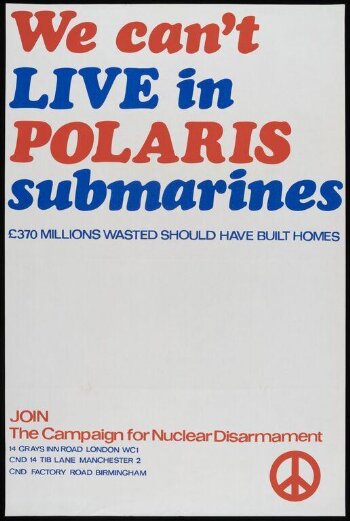 We can't live in Polaris submarines