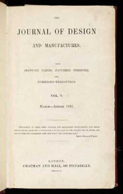 Journal of design and manufactures