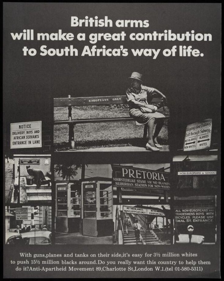British arms will make a great contribution to South Africa's way of life top image