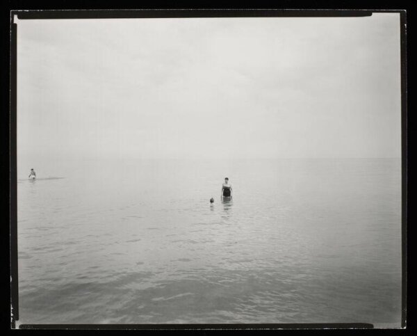 Eleanor and Barbara in the water | Callahan, Harry | V&A Explore