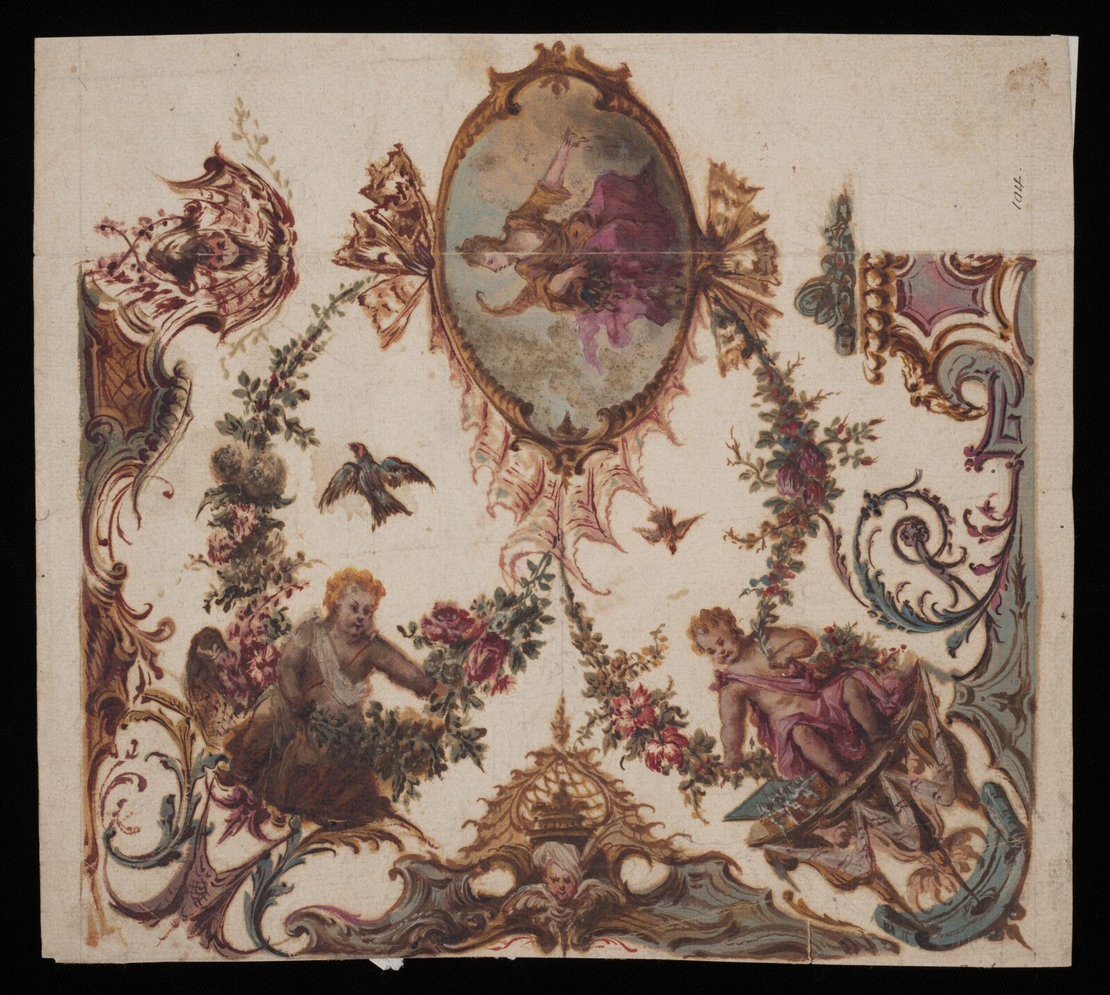 Design for a decoration for a ceiling