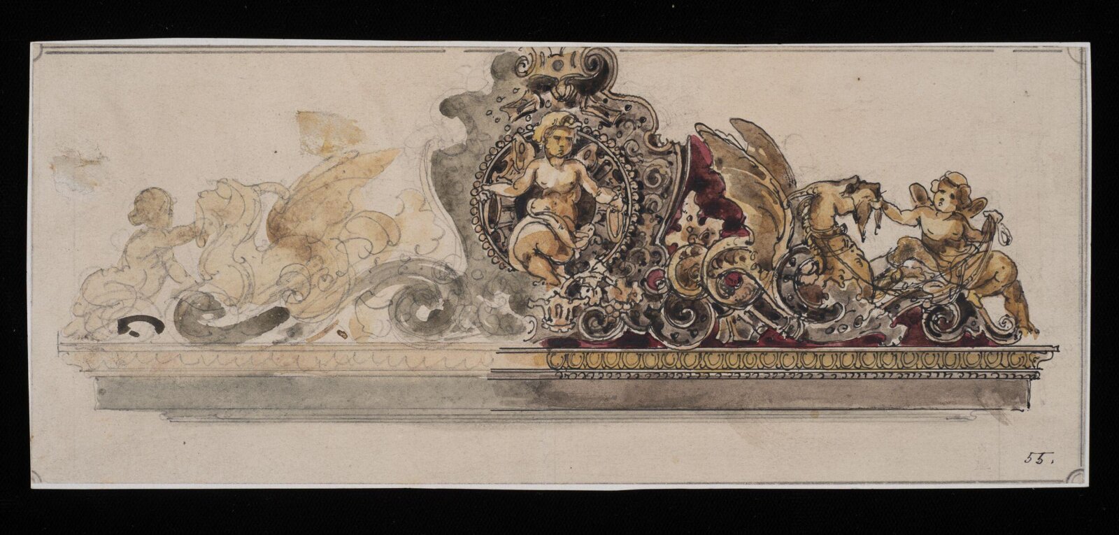 Drawing, c. 17th century - mid 19th century