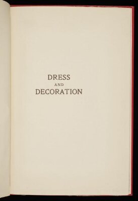 Dress and decoration