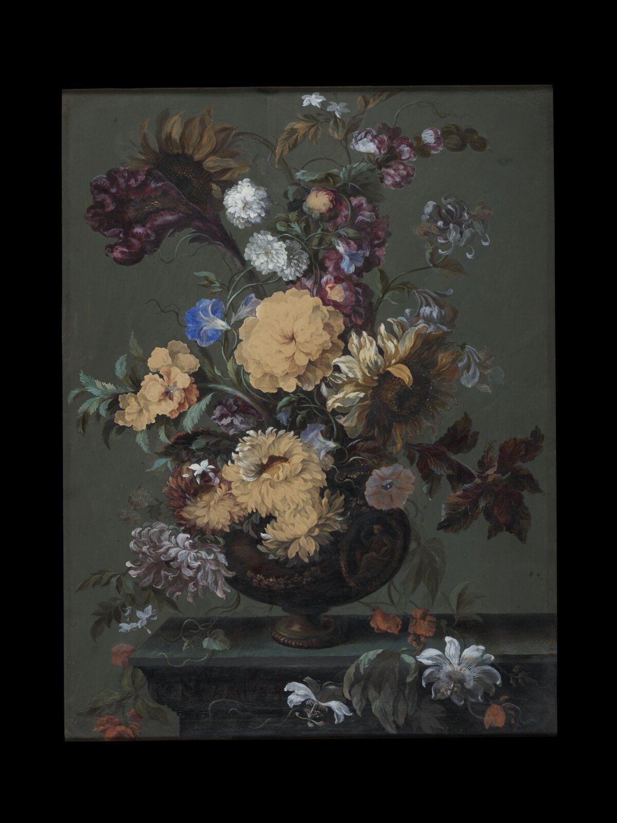 Flowers in a Vase, Mary Moser, 1763