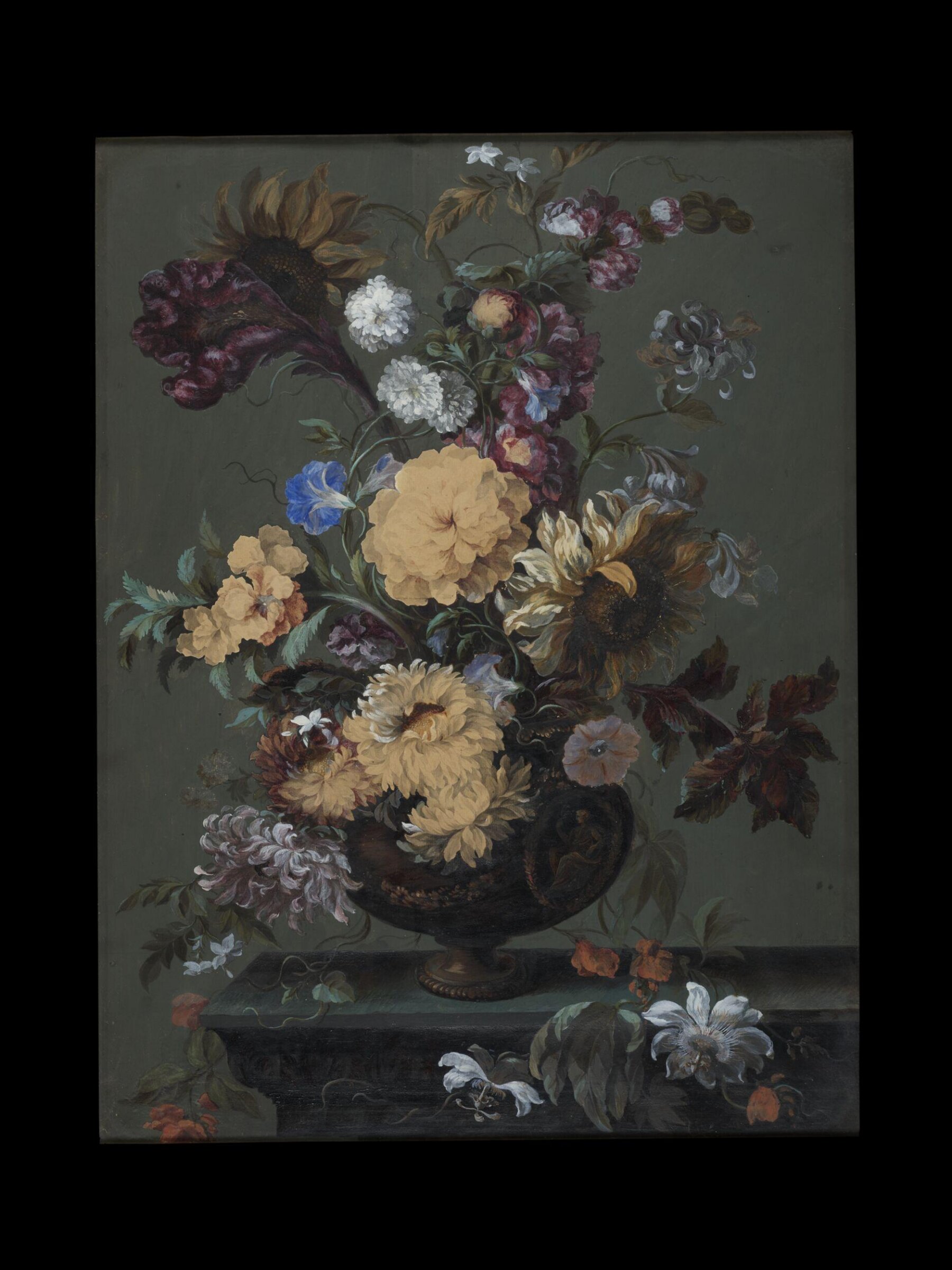 Flowers in a Vase, Mary Moser, 1763