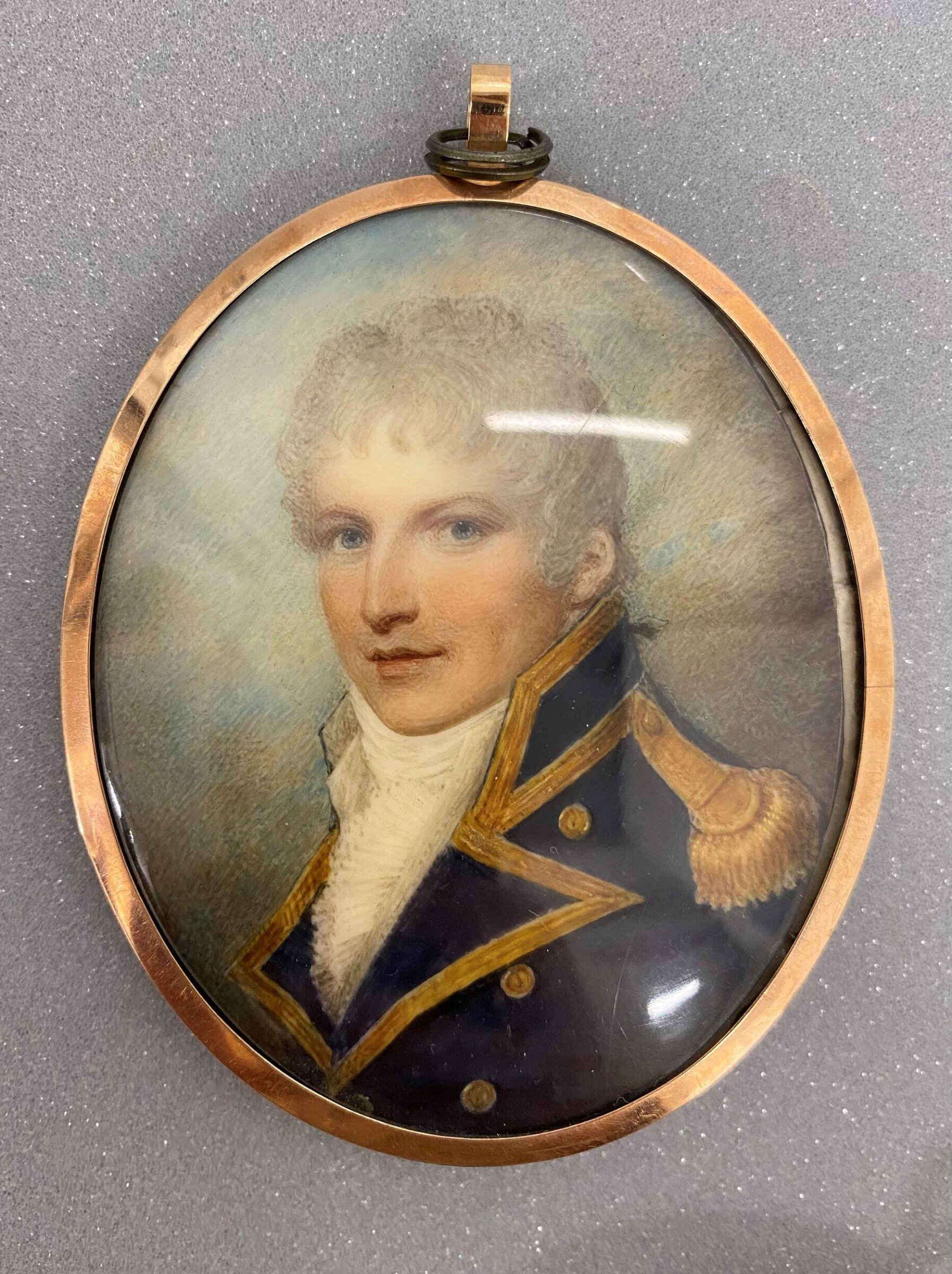 Portrait miniature of a Naval Officer, Samuel Shelley, ca. 1770-1808