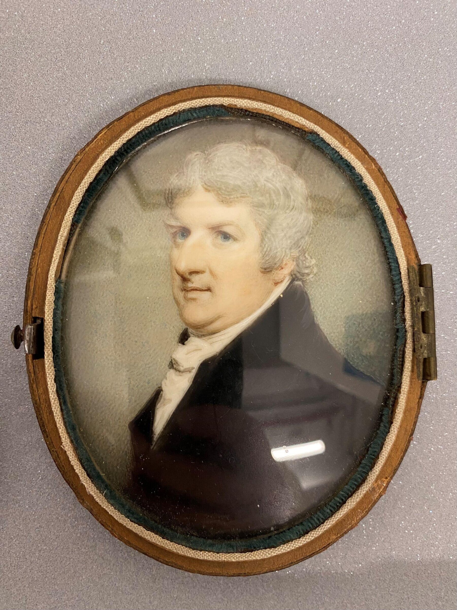 Portrait miniature of The Reverend Charles Bale, Samuel Shelley, 1775-1800