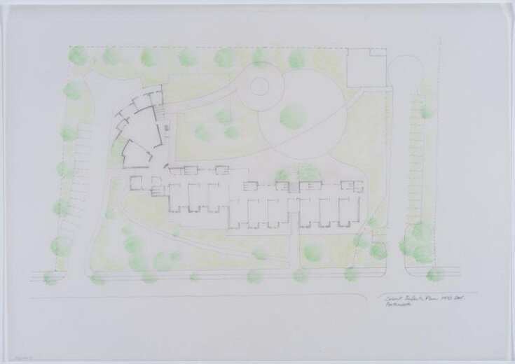 Architectural drawing of Solent Infants School top image