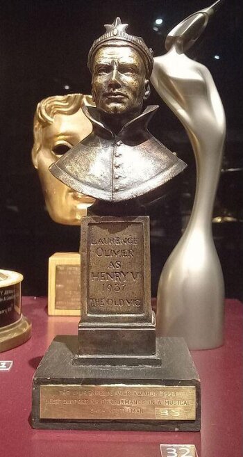 Laurence Olivier Award presented to Sara Kestelman