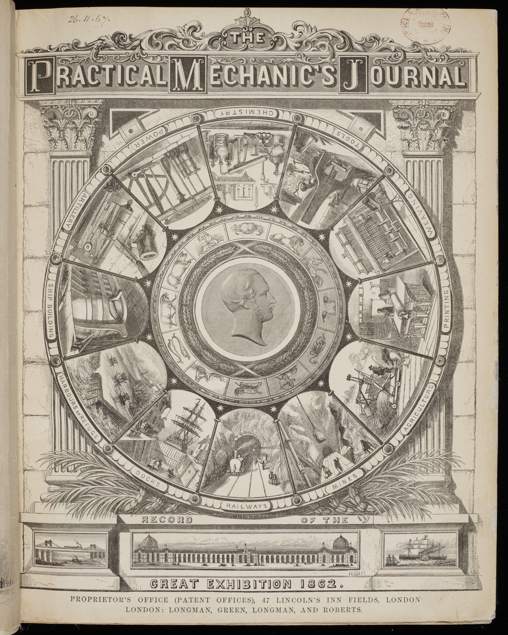 The Practical mechanic's journal record of the Great Exhibition, 1862. 