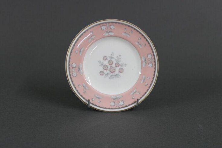 Pimpernel' pattern plate top image