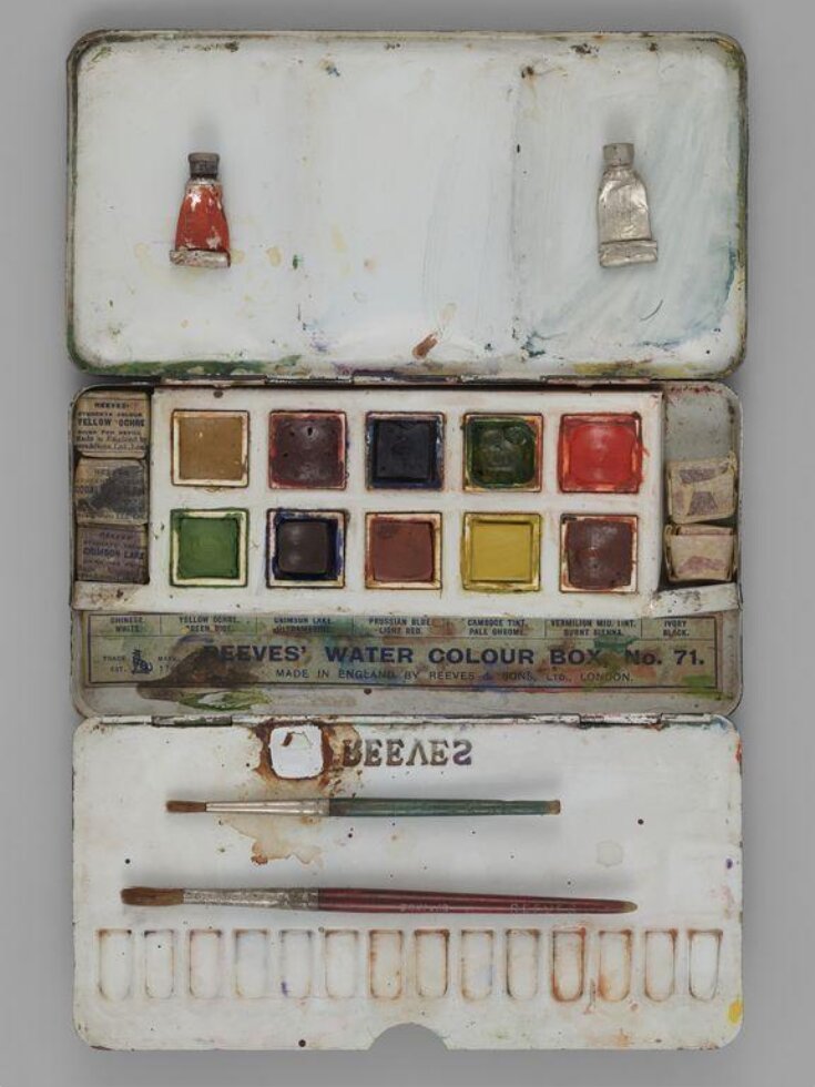 Reeves' Water Colour Box, No. 71 top image