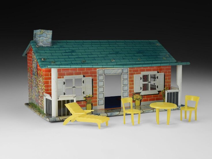 Doll's Bungalow with Polythene Furniture image