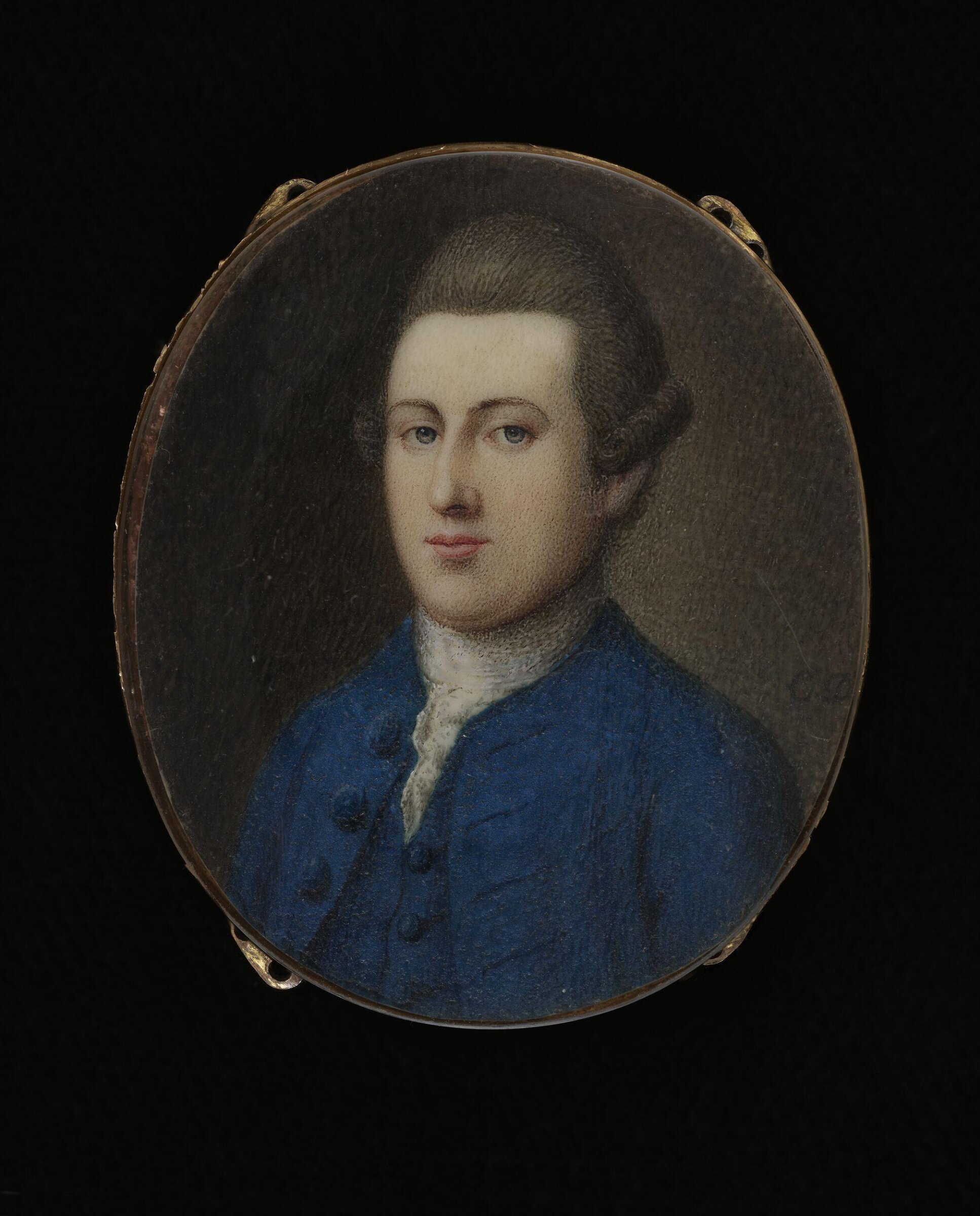 Portrait miniature of an unknown man, C. Dixon, 1748-1798