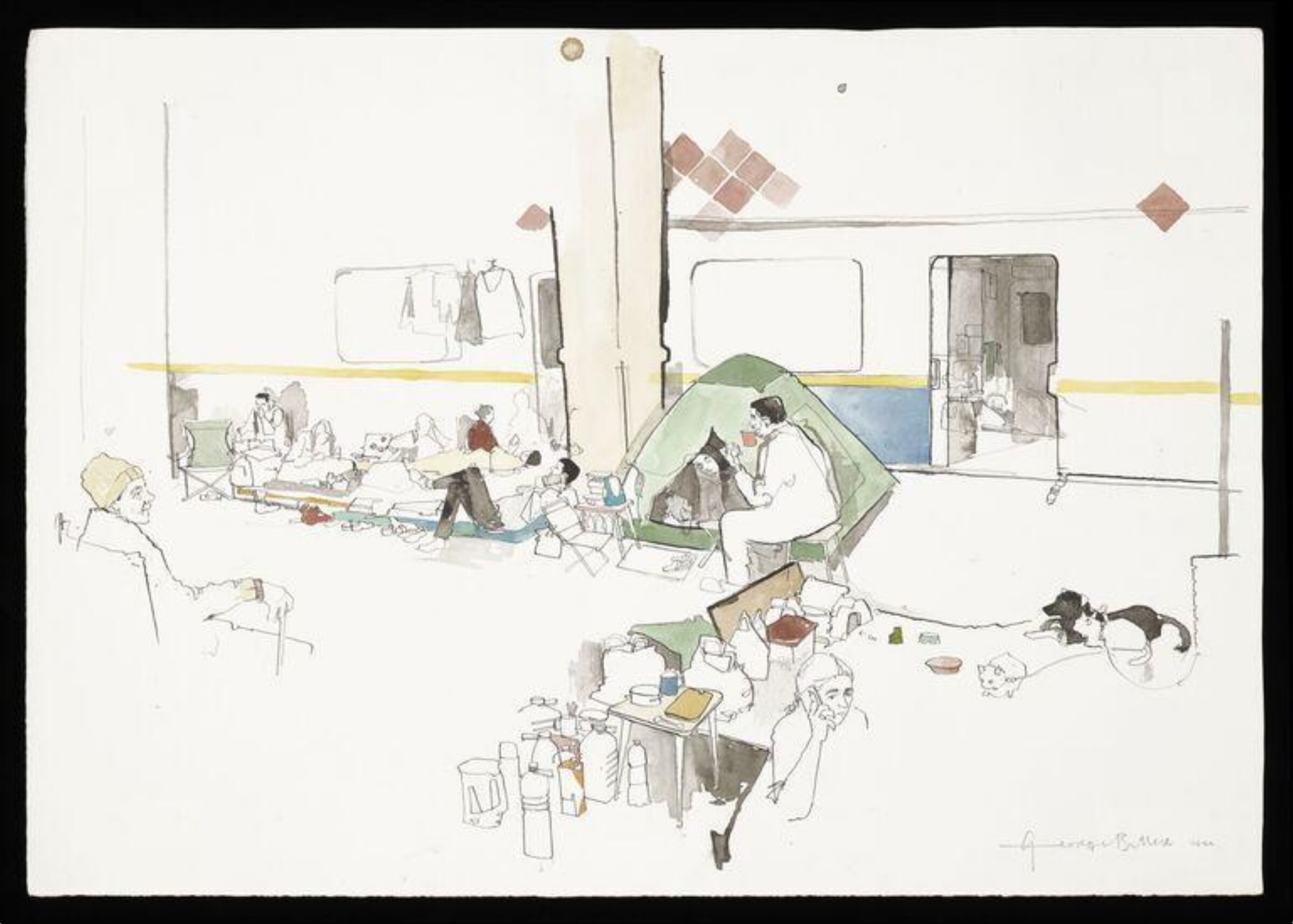 Months Underground, George Butler, March 2022