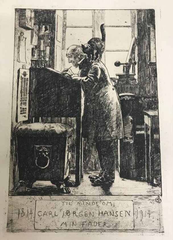 Til minde om, Carl Jorgen Hansen, min fader / 1814 1914 (1913) by Carel Lodewijk Hansen