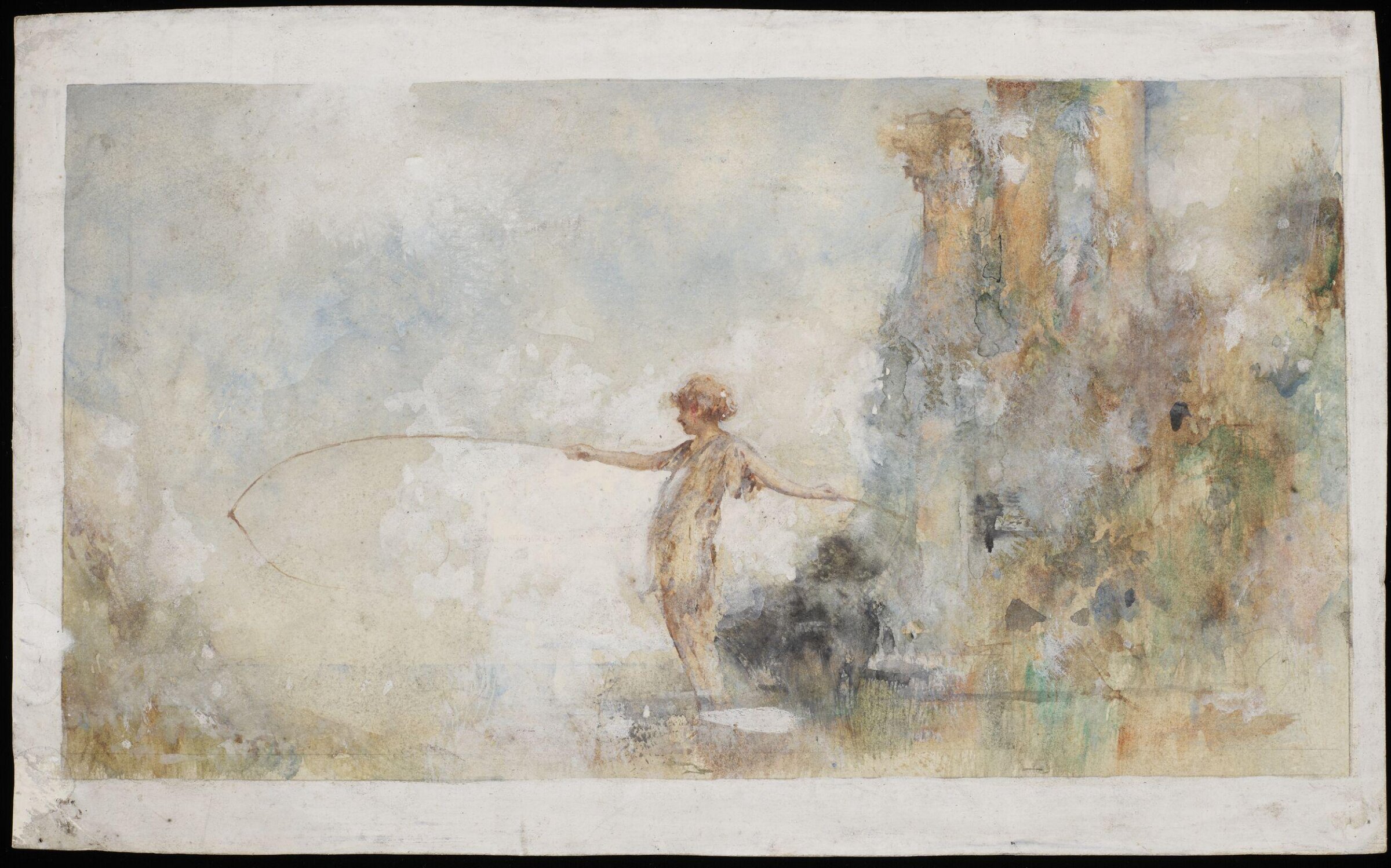 A Girl Angler, Charles Robinson, ca. 1930-7