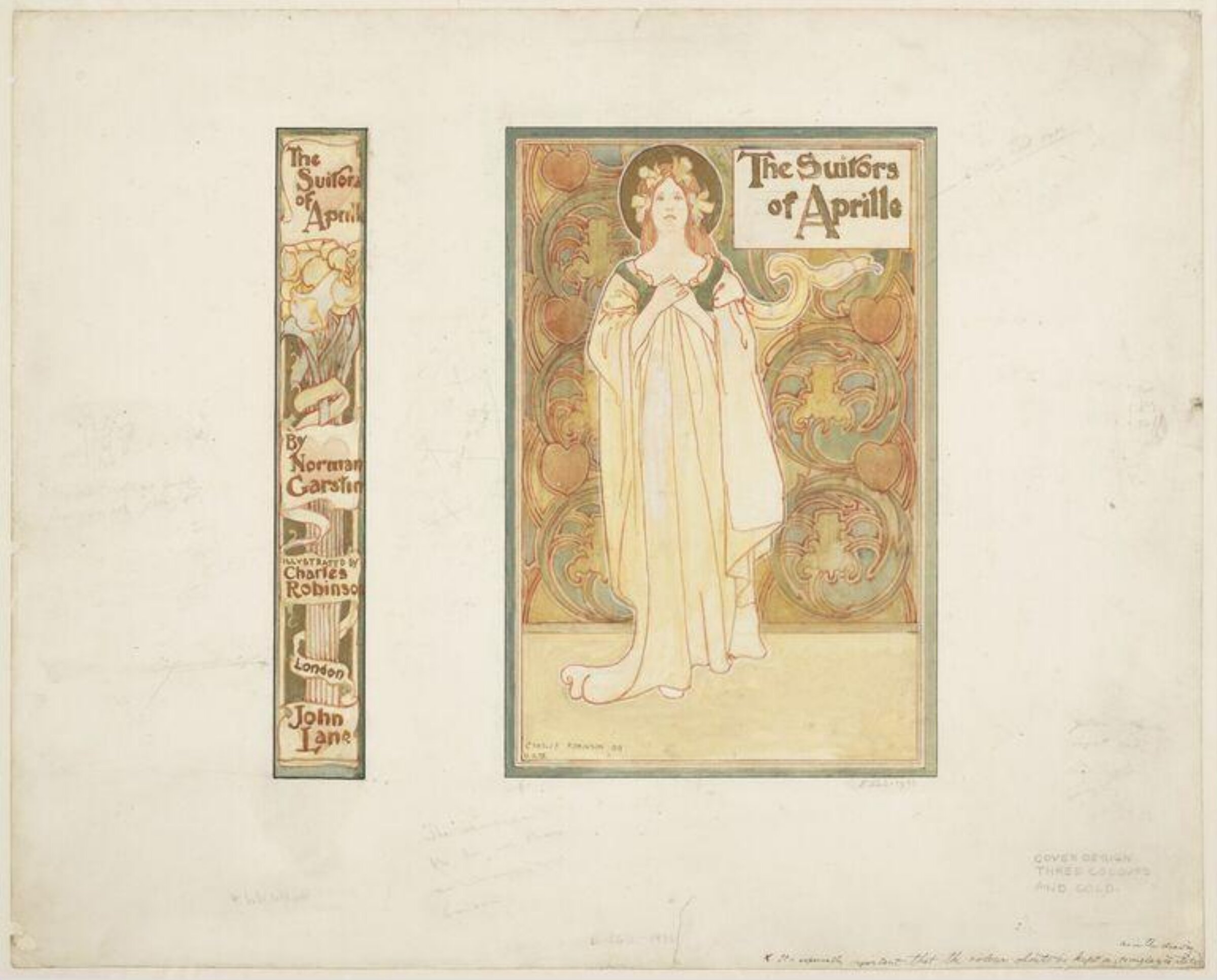 The Suitors of Aprille, Charles Robinson, 1899