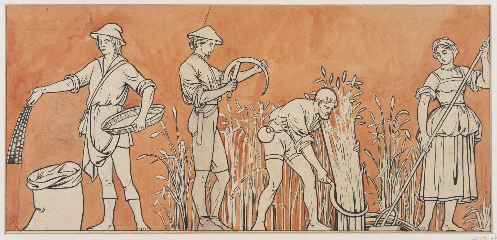 Drawing, Henry Stacy Marks, 19th century