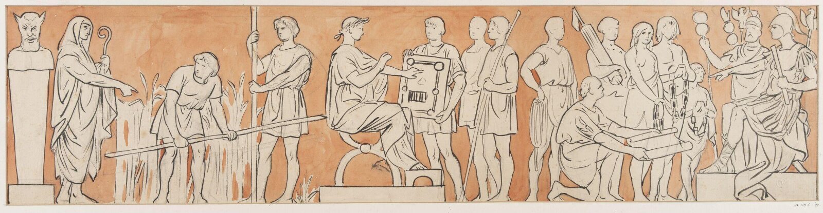 Drawing, Henry Stacy Marks, 19th century