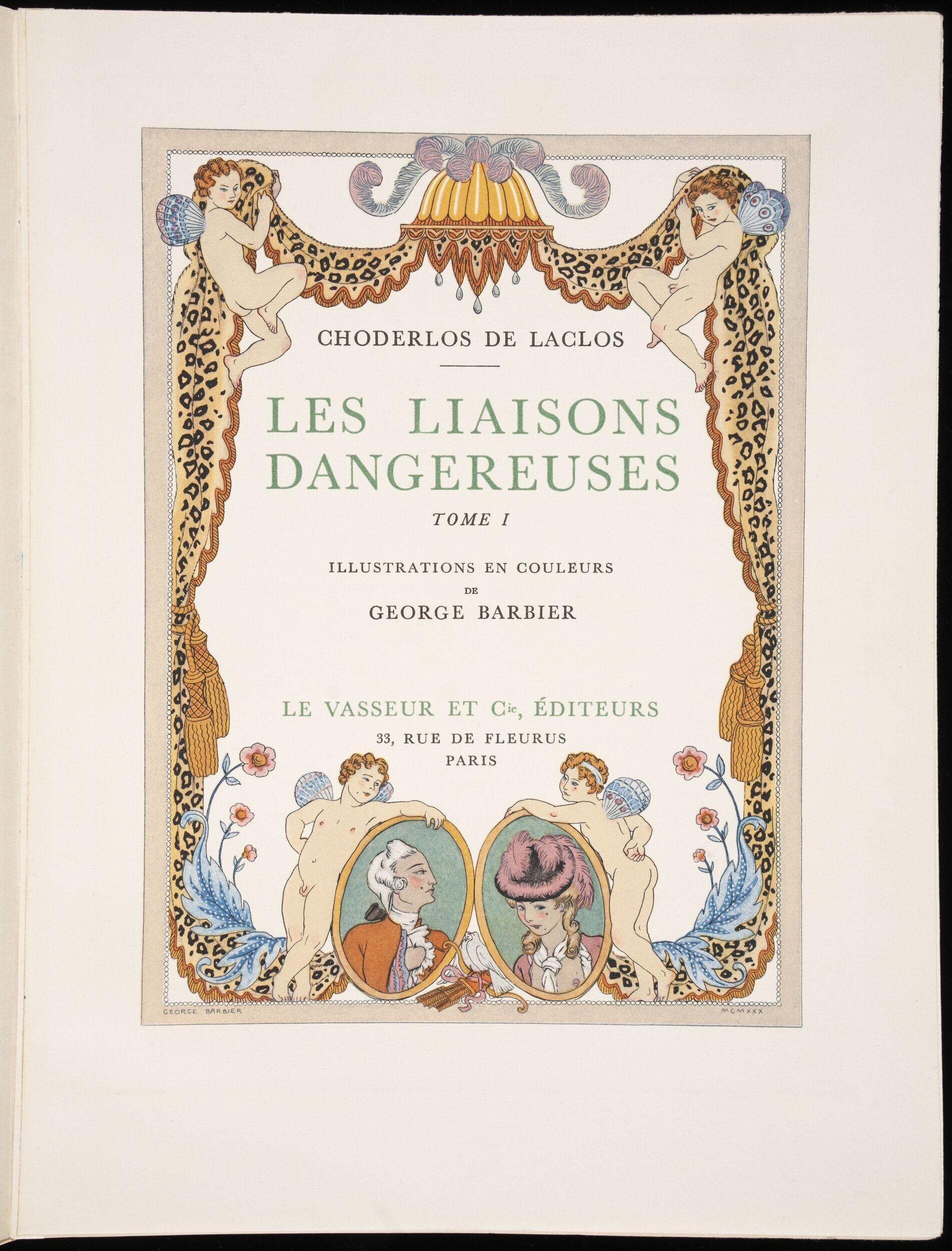 Les liaisons dangereuses, vol. 1