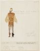 Costume design for Kent in 'King Lear' by Isamu Noguchi